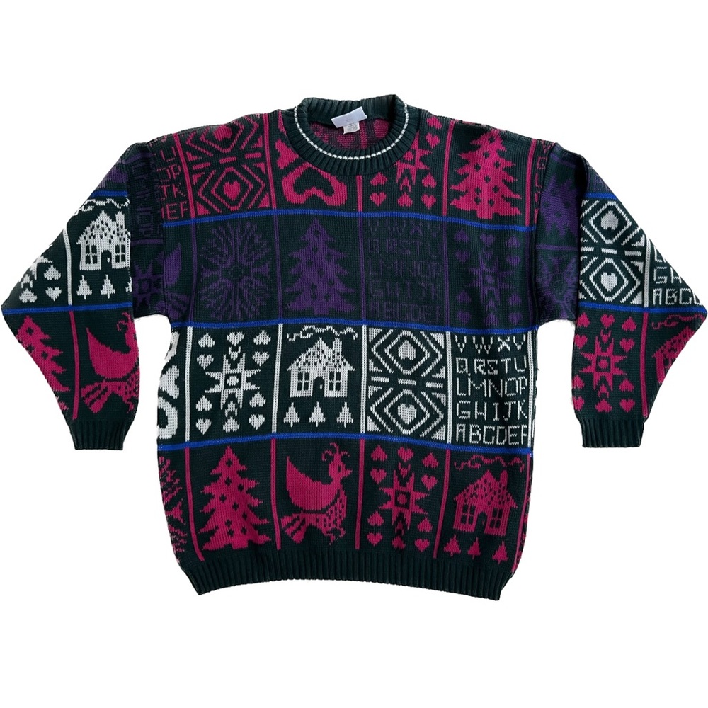 Class 955 • Vintage Sampler Holiday Knit Sweater